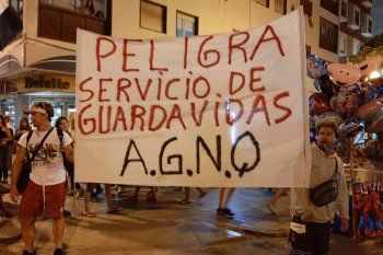 fin de semana largo conflictivo en necochea: sin respuestas del intendente rojas, guardavidas van al paro