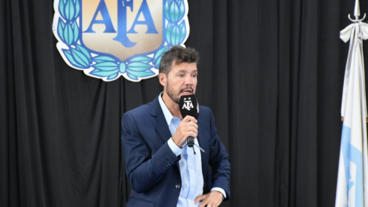 Marcelo Tinelli habló cómo nuevo presidente de la Superliga: “Estoy contento pero esta guerra bacteriológica nos complica”