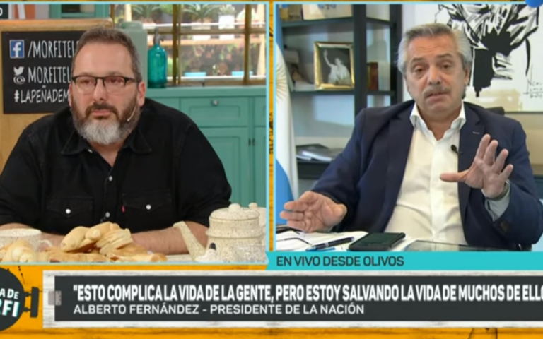 Alberto Fernández descartó el estado de sitio y se convirtió en tendencia por usar lenguaje inclusivo