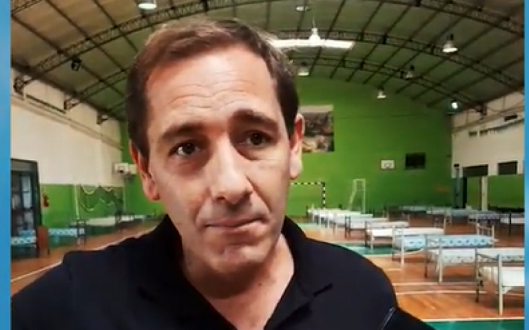 Aliviar los hospitales: Garro incorporó 400 camas en un barrio clave