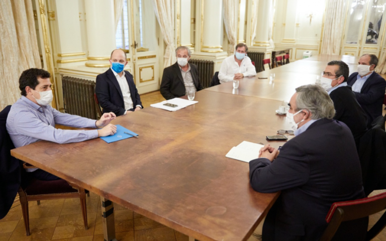 Gesto para Kicillof: intendentes de la UCR se reunieron con De Pedro y pidieron el envió de más fondos para la Provincia