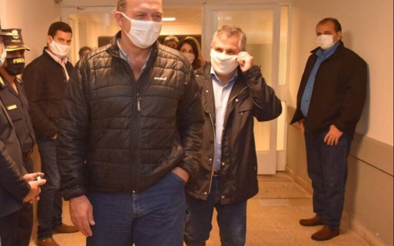 Sergio Berni volvió a aparecer de sorpresa en Zárate y apuntó contra el intendente: “Es una verguenza”