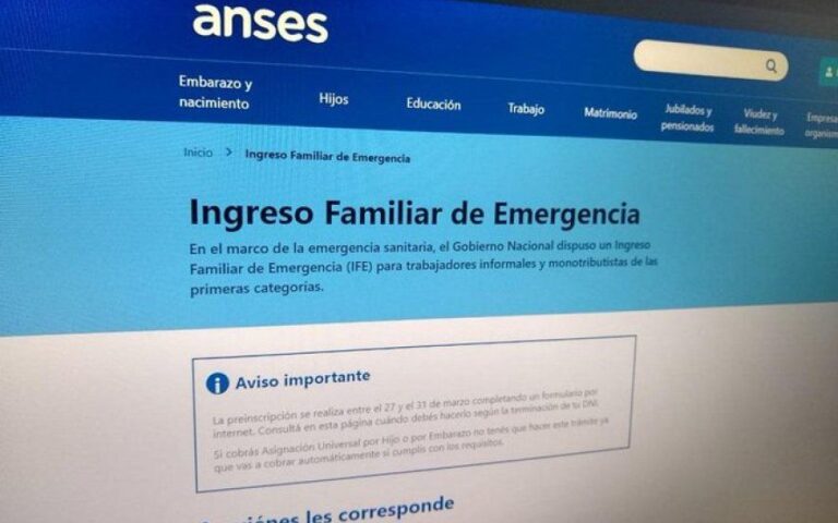 IFE: cobran hoy los beneficiarios con DNI terminados en 0 que cargaron su CBU hasta el 23 de junio
