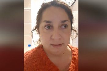 dramatico pedido de una medica platense: ?si ustedes no nos ayudan, voy a seguir sin ver a mi familia?