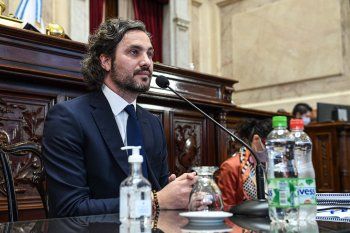 Santiago Cafiero cruzó fuerte a la oposición en el Senado.