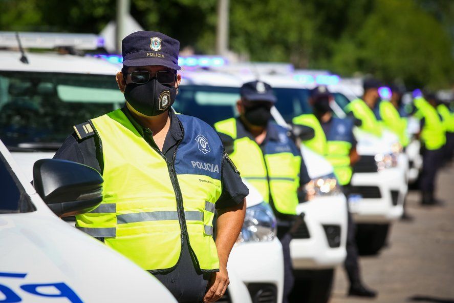 Junto a Berni, Kicillof entregó 40 nuevos patrulleros en Pilar