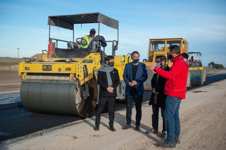 Kicillof anunció obras sobre la av. Circunvalación Norte