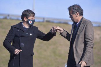 Axel Kicillof y Gabriel Katopodis anunciaron la licitación de la RP N°6 desde Marcos Paz.