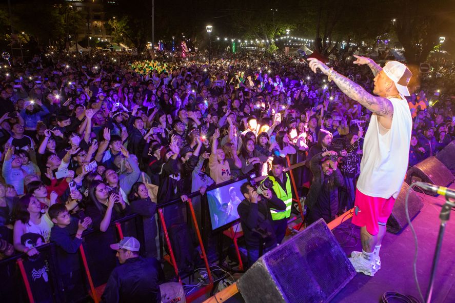 El Polaco brilló con sus mejores éxitos.