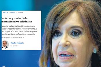 cristina kirchner llamo sicariato mafioso al diario la nacion
