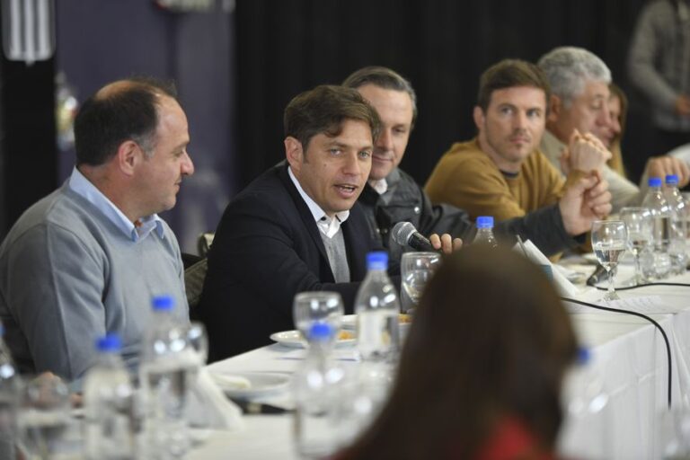 En Dolores, Axel Kicillof reunió al sector productivo de la Quinta