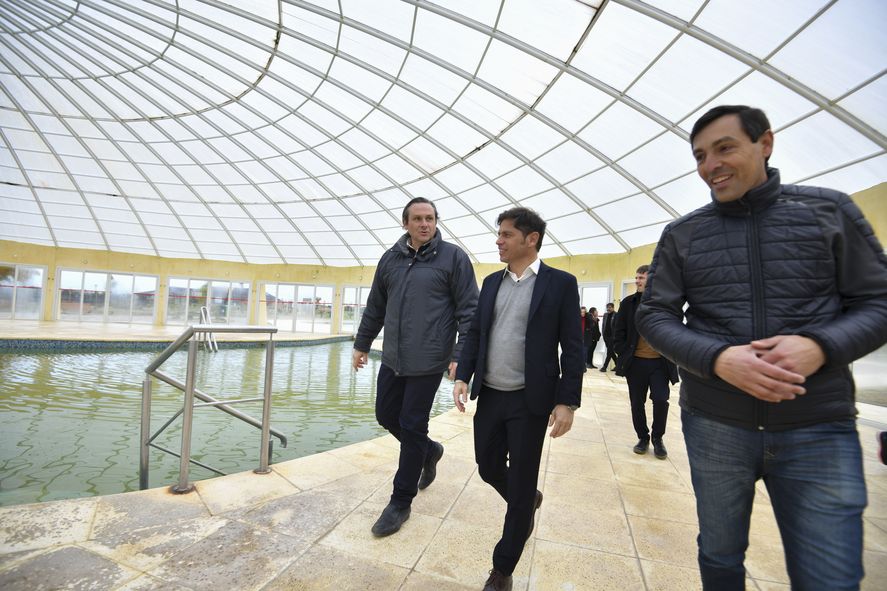 El gobernador Axel Kicillof reunió a empresarios, funcionarios e intendentes de la región en el municipio de Dolores, donde puso el foco en la producción.