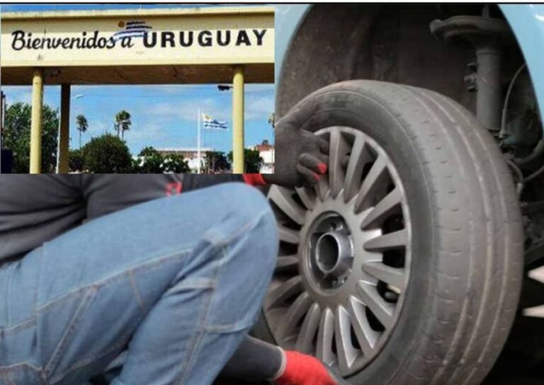 La paradoja de comprar neumáticos más baratos en Uruguay