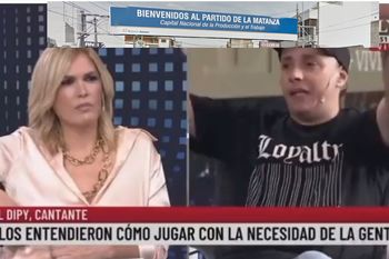 el dipy arranco tranqui su campana: en la matanza no labura nadie