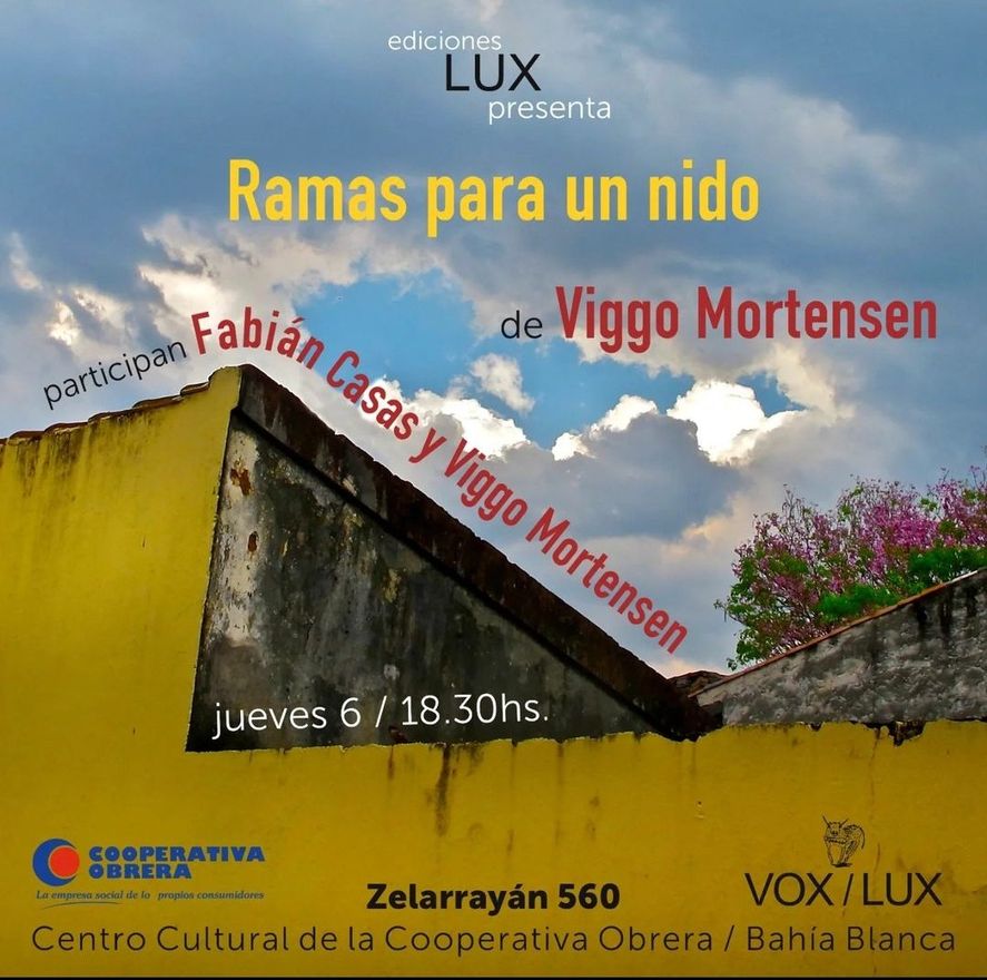 La presentación de Viggo Mortensen en Bahía Blanca La presentación de Viggo Mortensen en Bahía Blanca