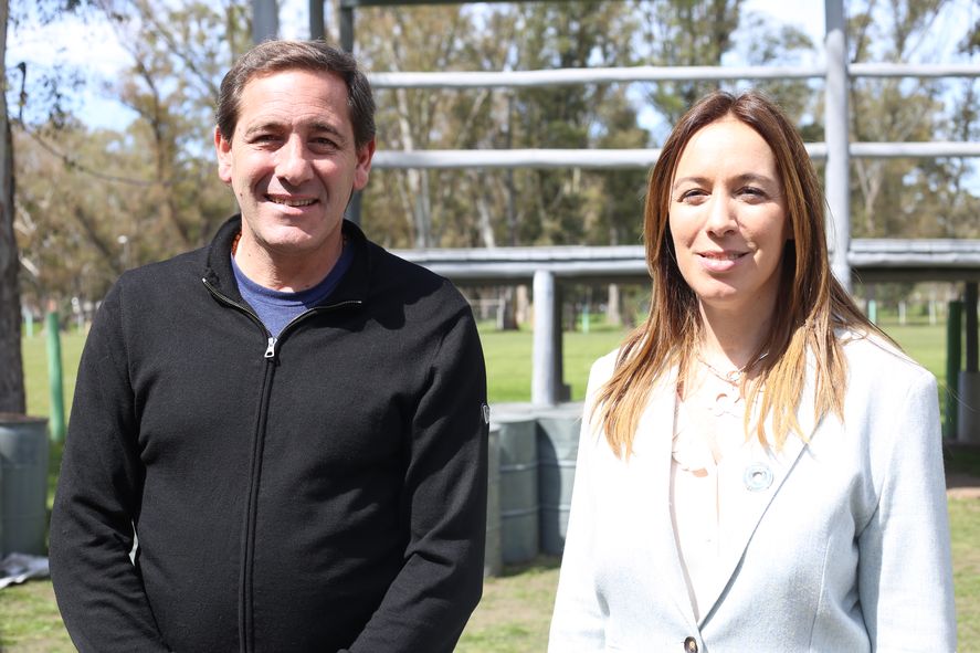 Julio Garro y María Eugenia Vidal encabezaron un encuentro PRO en La Plata
