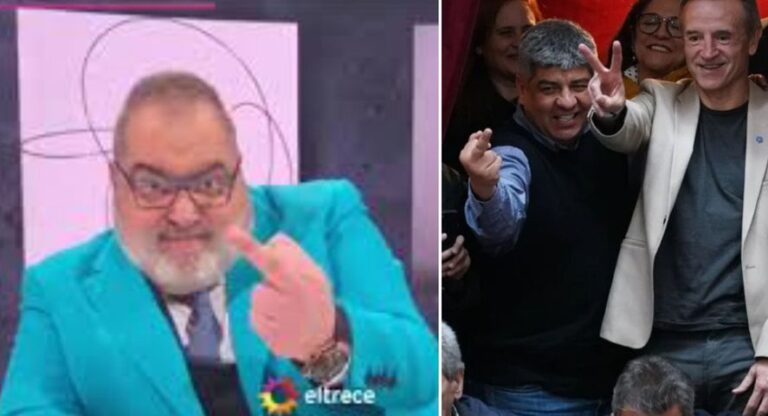 Doble vara de Clarín y sus satélites al “fuck you” de Pablo Moyano
