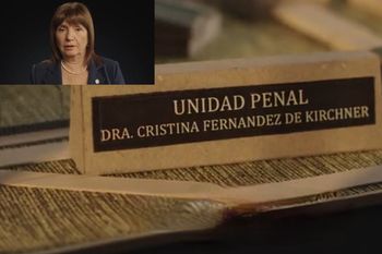 patricia bullrich prometio una carcel llamada cfk y mostro una maqueta
