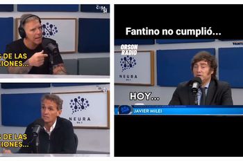 no asumio javier milei y alejandro fantino ya te milita el ajuste