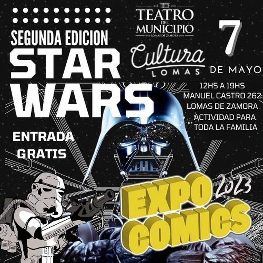 El 7 de mayo se realizará la Expo Comics en Lomas de Zamora.