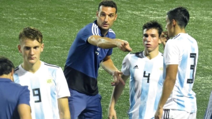 Scaloni renueva la Selección Argentina: dirigió a varios de los nuevos en el Sub 20 de la Alcudia.
