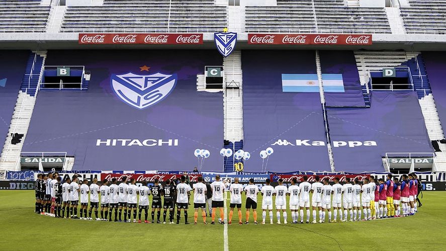 Las canchas sin público, otra de las postales de la pandemia.