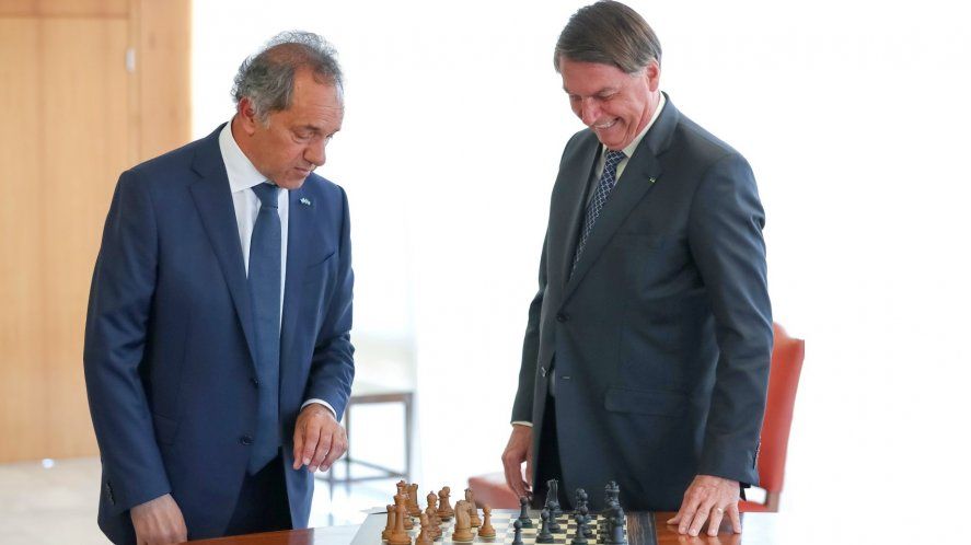 Scioli visitó otra vez a Bolsonaro: ahora por el Mercosur