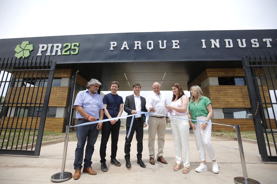Axel Kicillof habilitó un nuevo parque industrial en Moreno