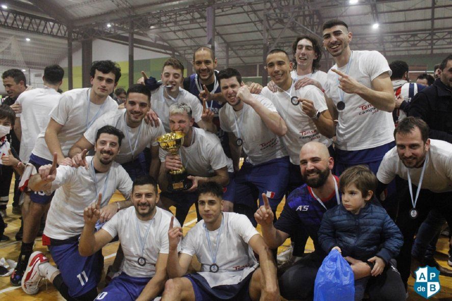 Platense, campeón de la Zona A1 de la Asociación Platense de Básquet