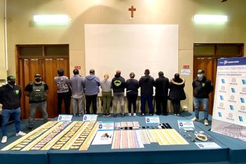 megaoperativo para desarticular banda narco que operaba en la zona roja de la plata