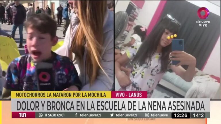 Crimen de Morena: el desgarrador pedido de Elián