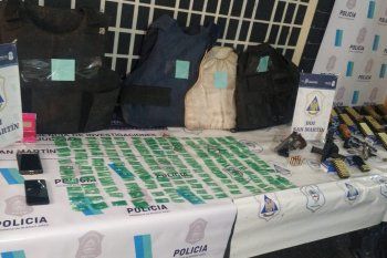 Los elementos secuestrados en los allanamientos por el crimen por encargo