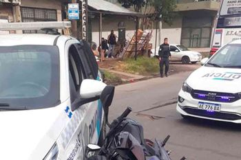Todo fue en la esquina de Lamadrid y Gutiérrez de Dock Sud