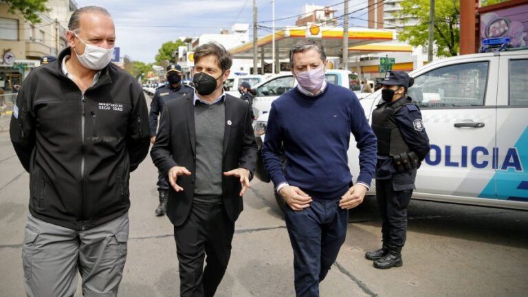 Kicillof refuerza la seguridad del conurbano
