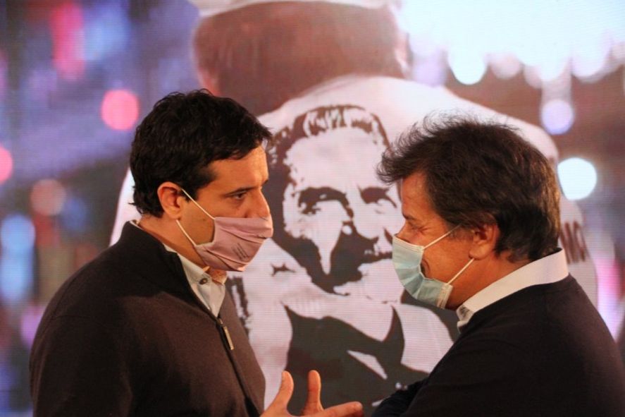 Maximiliano Abad y Facundo Manes cierran el encuentro de la UCR en La Plata