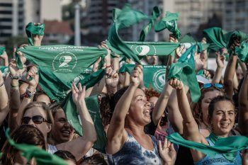La vigilia comenzará este jueves a las 10:00 en distintos puntos del país (Foto: @CampAbortoLegal﻿)