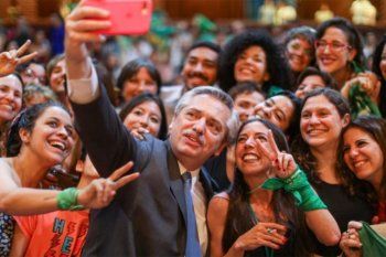 Alberto Fernández se mostró confiado respecto de la aprobación del abortovisibility