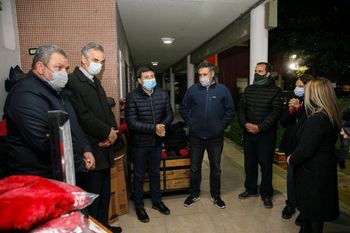 arroyo lanzo el operativo abrigar para asistir a quienes mas lo necesitan