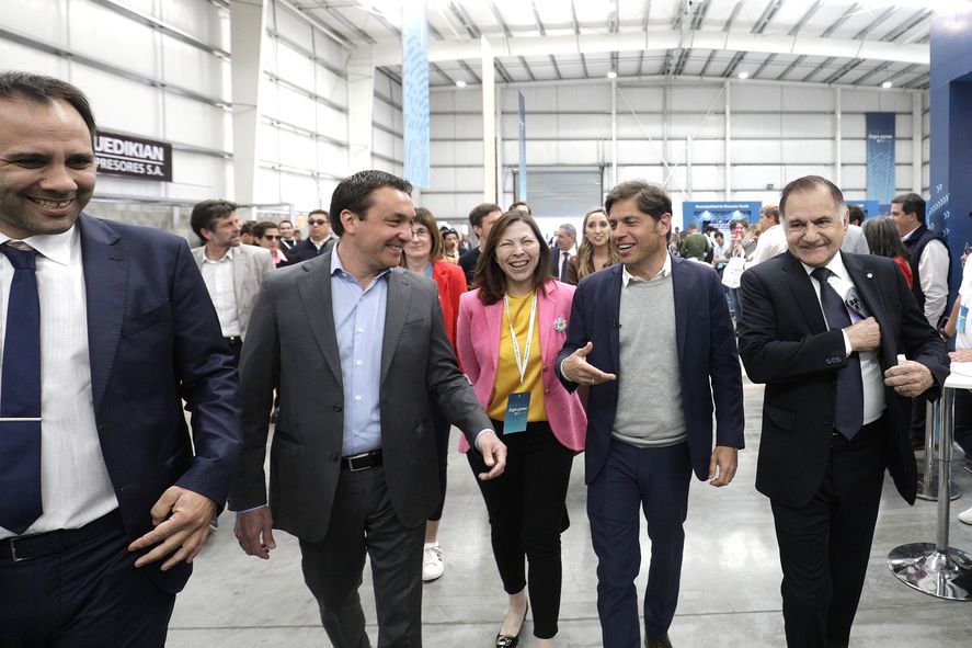 Acceso al crédito y reforzar el mercado interno para “mejorar la redistribución”, la idea en la que insiste Axel Kicillof