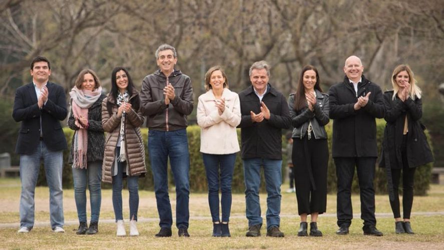 Adrián Verdini junto a la lista de Vamos Con Vos que encabeza Florencio Randazzo en la provincia de Buenos Aires.