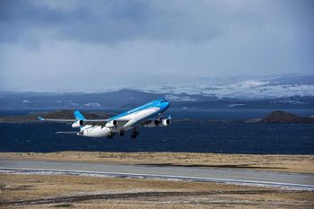 Aerolíneas Argentinas transportó más de un millón de pasajeros en octubre. FOTO NA.
