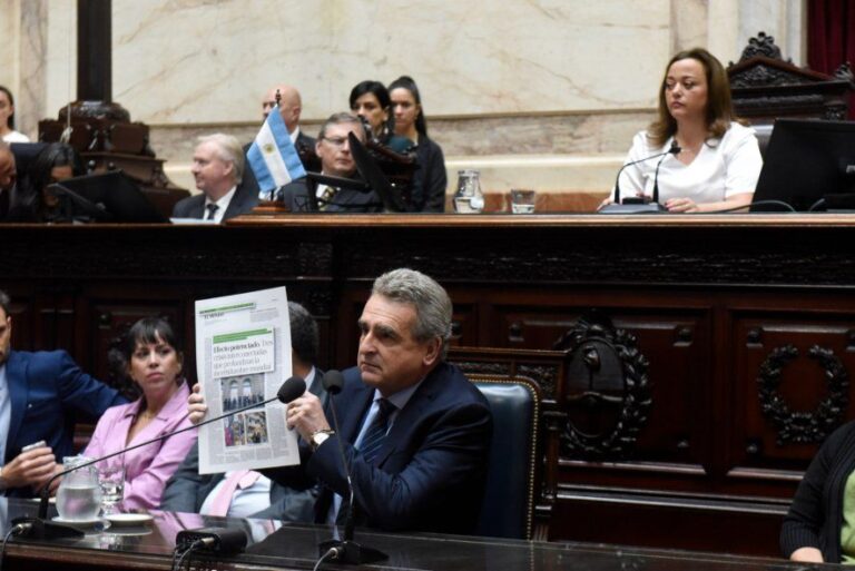 Agustin Rossi vuelve al Congreso a responder preguntas