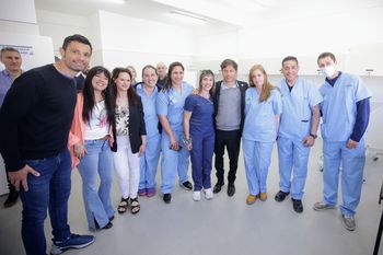 Con la presencia del gobernador Axel Kicillof, también se inauguró el Centro Integral de Sanidad Animal y Agroalimentaria de General Rodríguez.