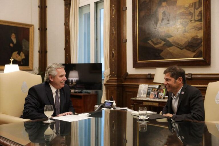 Axel Kicillof: “Evitará una verdadera catástrofe en lo inmediato”