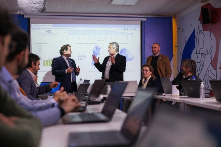 Censo 2022: Alberto Fernández, satisfecho con el operativo