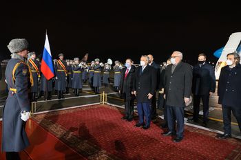 Alberto Fernández ya está en Rusia. Mañana se reunirá con Vladimir Putin.