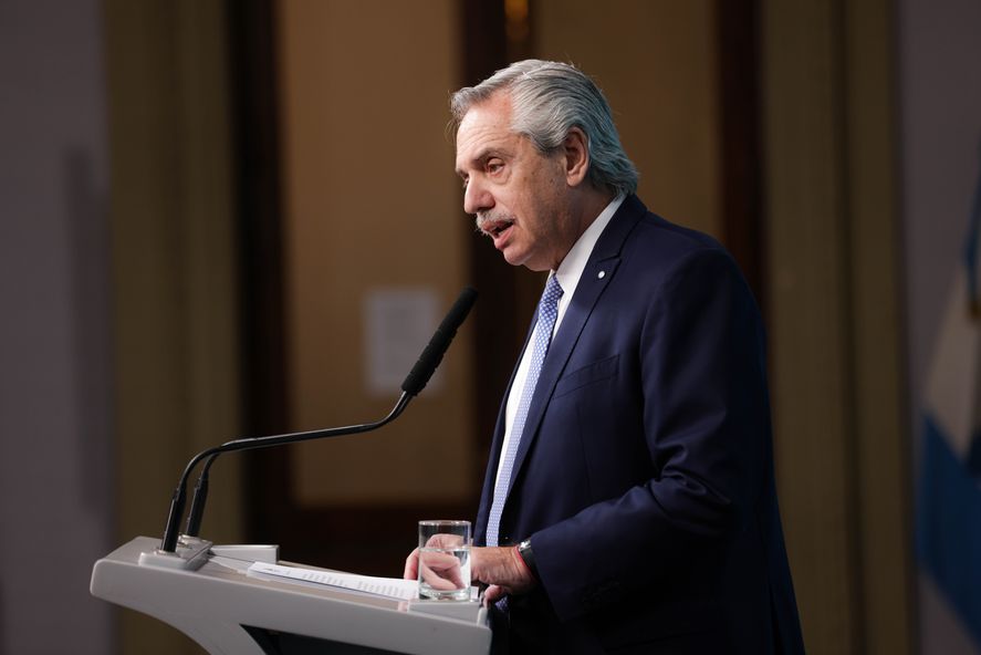 El presidente Alberto Fernández señaló que priorizó la unidad del espacio y destacó su propio 