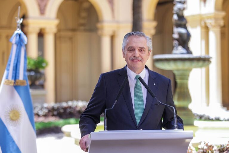 Alberto Fernández y su despedida de la Casa Rosada: Qué dijo en su última cadena nacional