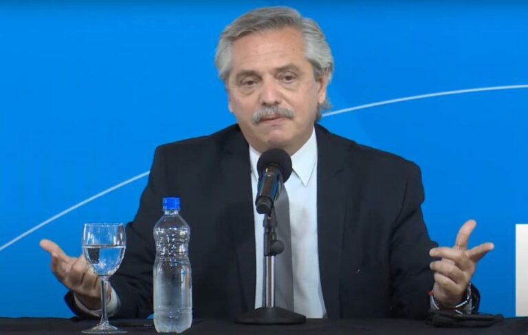 Confirmaron que Alberto Fernández dio positivo al test PCR
