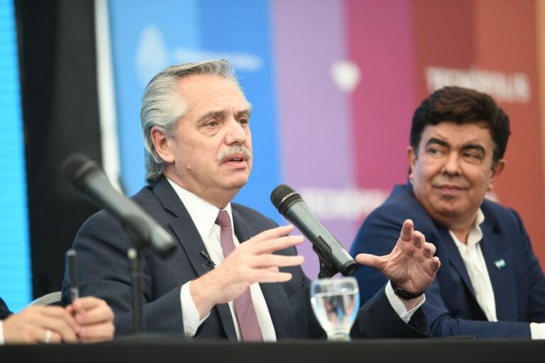 Alberto Fernández pidió revisar “la lógica de desarrollo” de la Argentina